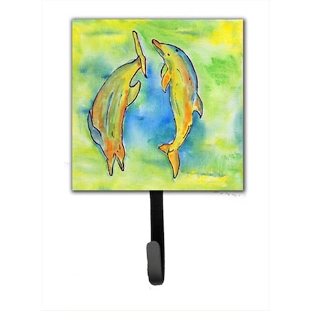 Carolines Treasures Dolphin Leash Holder Or Key Hook 8380SH4